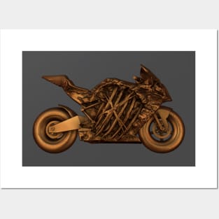 Undead Motorcycle Posters and Art